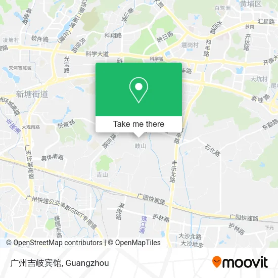 广州吉岐宾馆 map