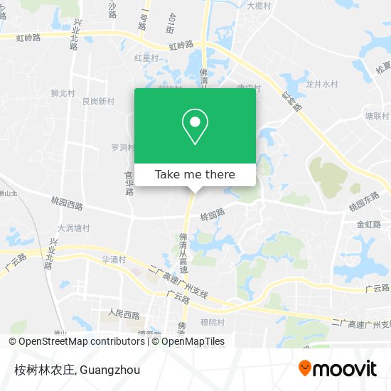 桉树林农庄 map