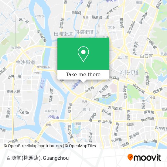 百源堂(桃园店) map