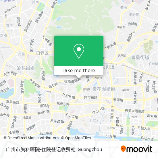 广州市胸科医院-住院登记收费处 map