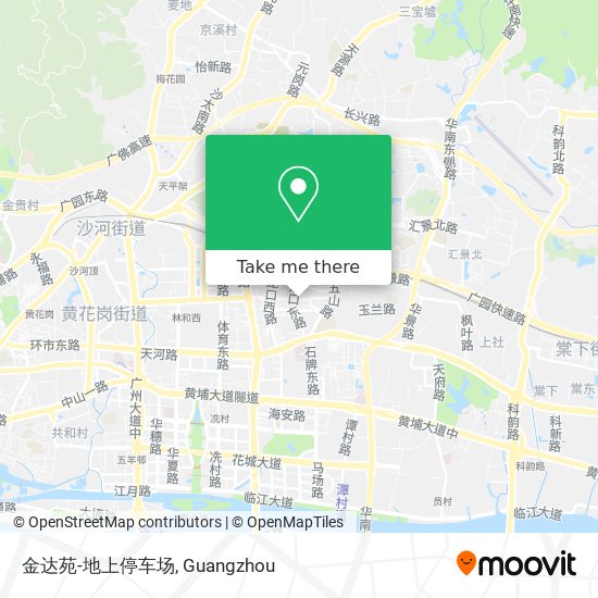 金达苑-地上停车场 map