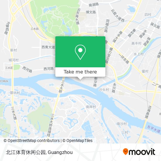 北江体育休闲公园 map