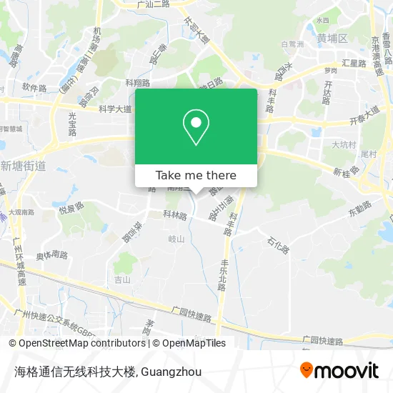海格通信无线科技大楼 map