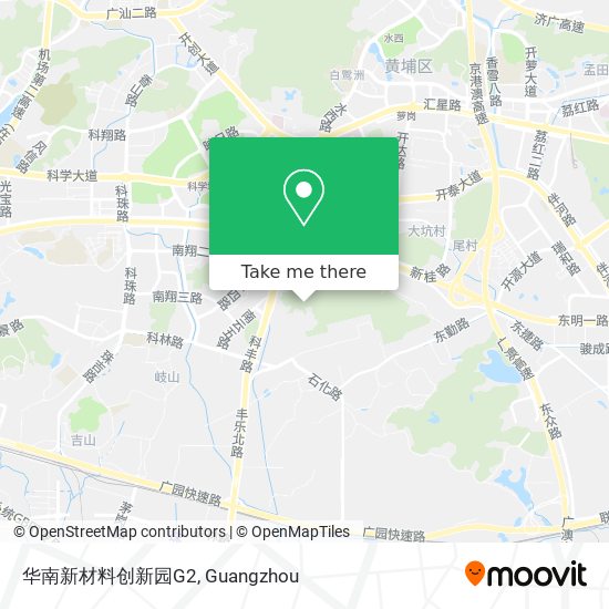 华南新材料创新园G2 map