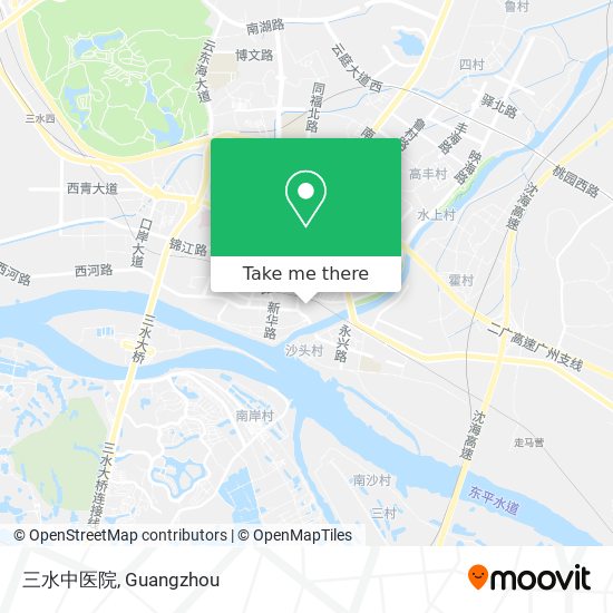 三水中医院 map
