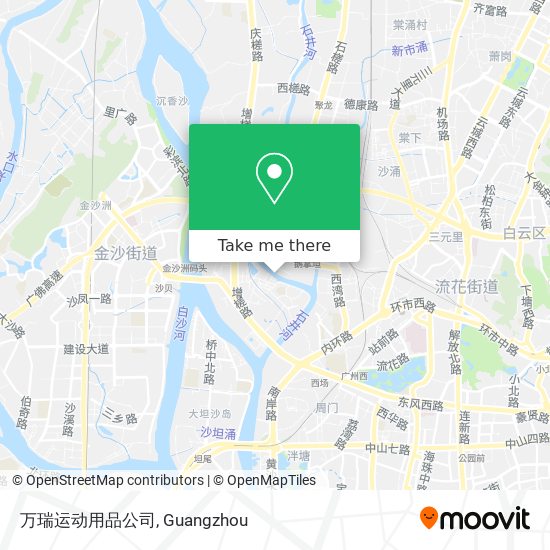 万瑞运动用品公司 map