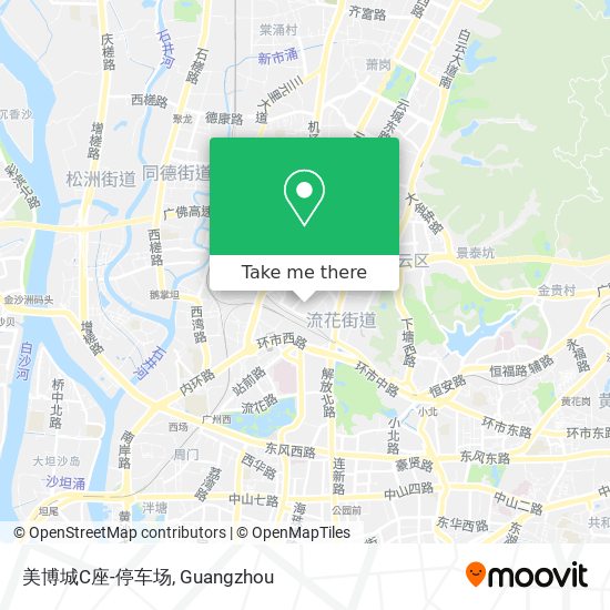 美博城C座-停车场 map