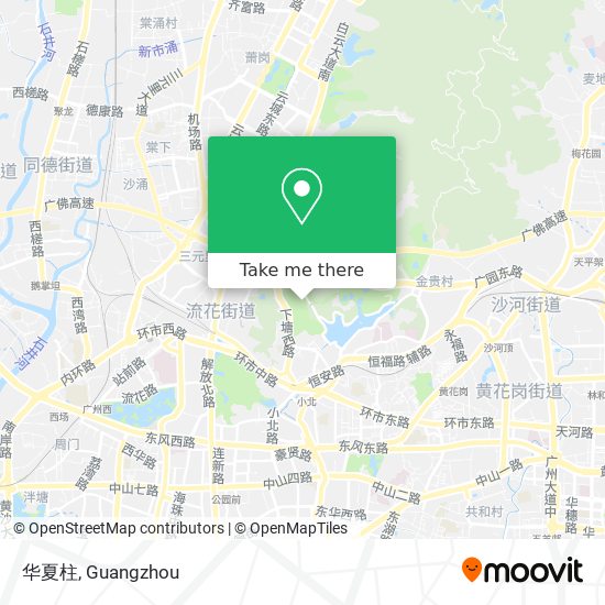 华夏柱 map