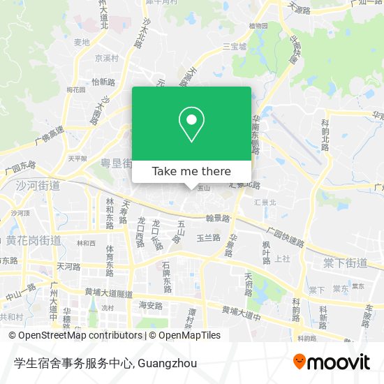 学生宿舍事务服务中心 map