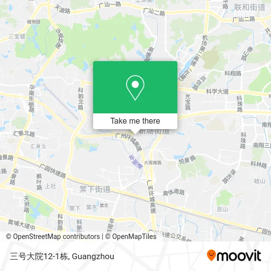 三号大院12-1栋 map