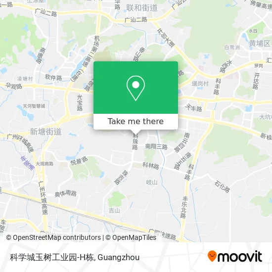 科学城玉树工业园-H栋 map
