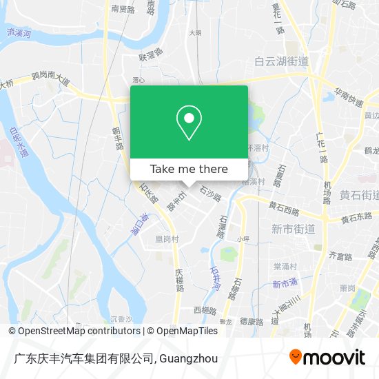 广东庆丰汽车集团有限公司 map