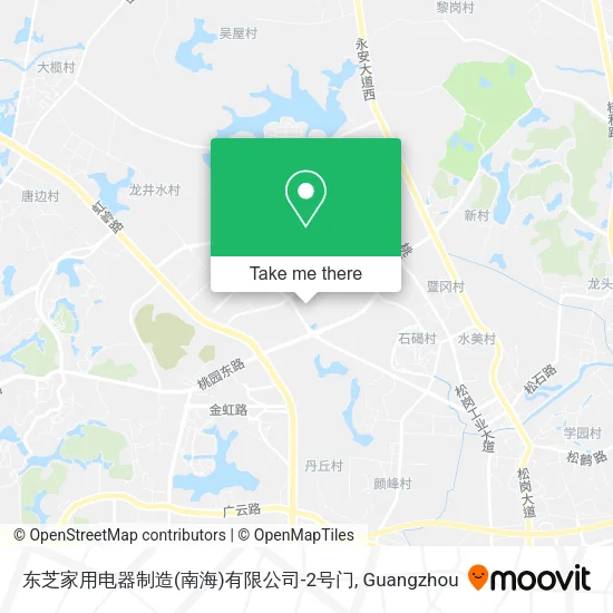 东芝家用电器制造(南海)有限公司-2号门 map