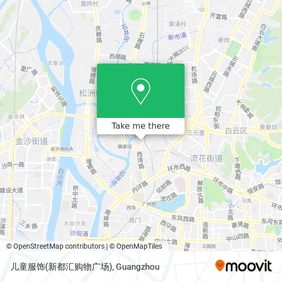 儿童服饰(新都汇购物广场) map