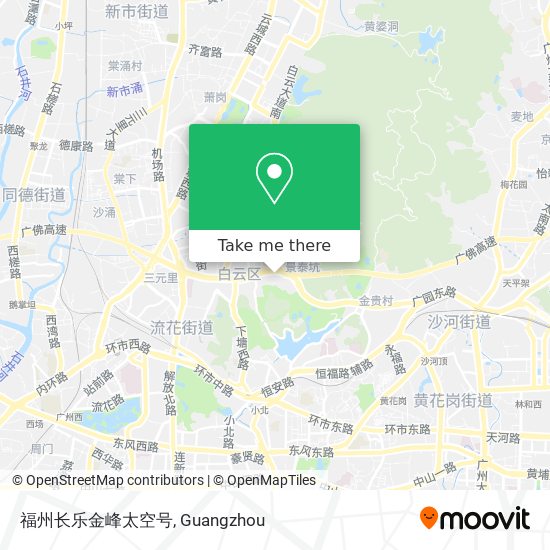 福州长乐金峰太空号 map