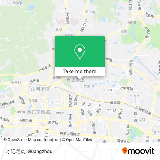 才记足肉 map