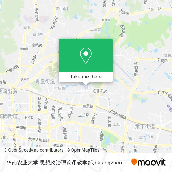 华南农业大学-思想政治理论课教学部 map