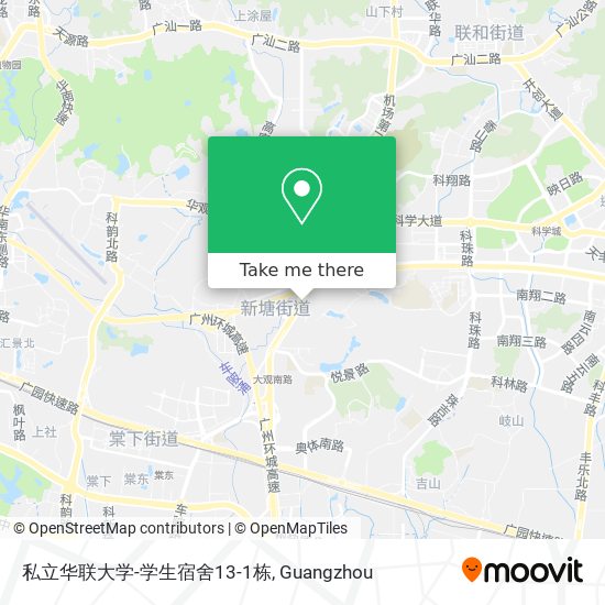 私立华联大学-学生宿舍13-1栋 map