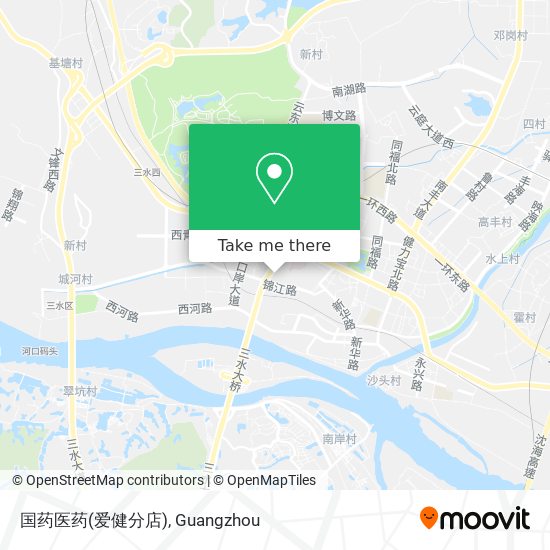 国药医药(爱健分店) map