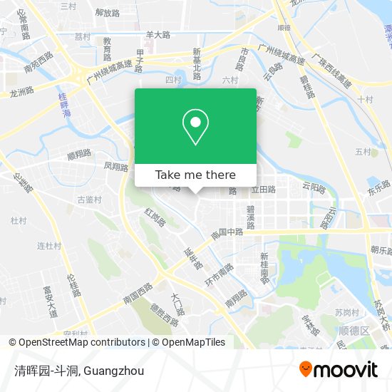 清晖园-斗洞 map