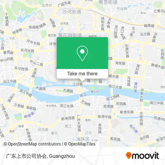 广东上市公司协会 map