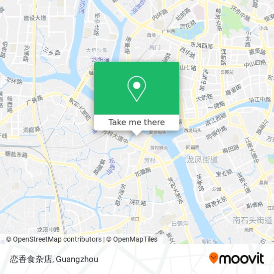 恋香食杂店 map