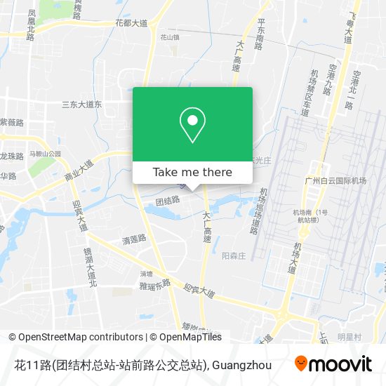 花11路(团结村总站-站前路公交总站) map