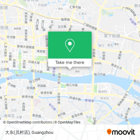大东(员村店) map