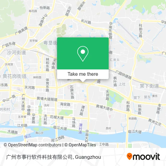 广州市事行软件科技有限公司 map