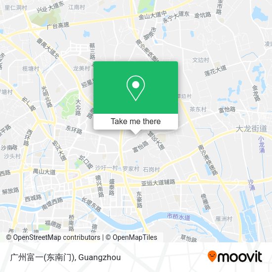 广州富一(东南门) map