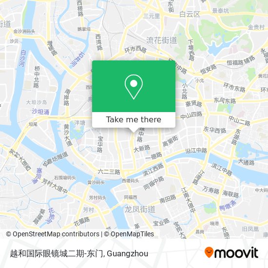 越和国际眼镜城二期-东门 map