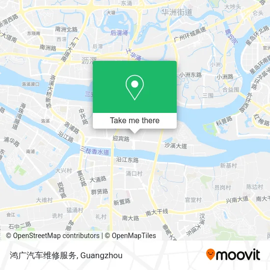 鸿广汽车维修服务 map