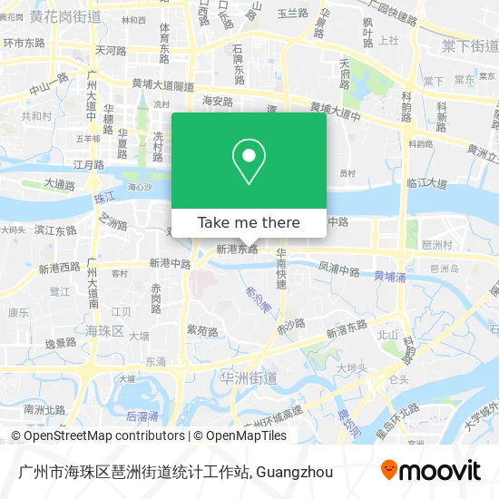 广州市海珠区琶洲街道统计工作站 map