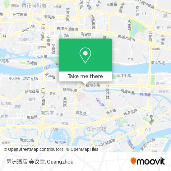 琶洲酒店-会议室 map
