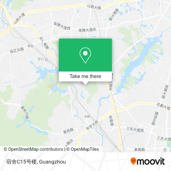 宿舍C15号楼 map