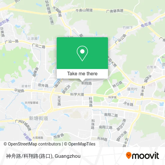 神舟路/科翔路(路口) map