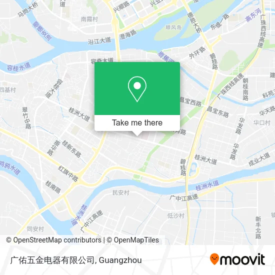 广佑五金电器有限公司 map
