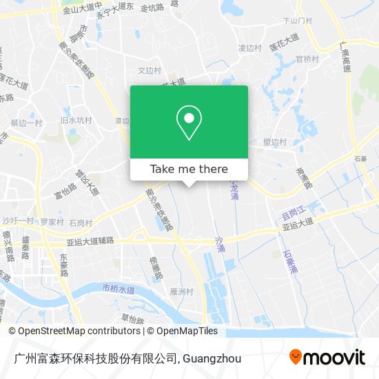 广州富森环保科技股份有限公司 map