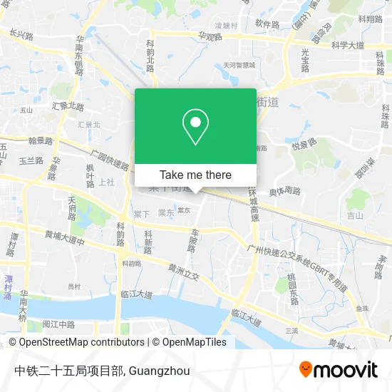 中铁二十五局项目部 map