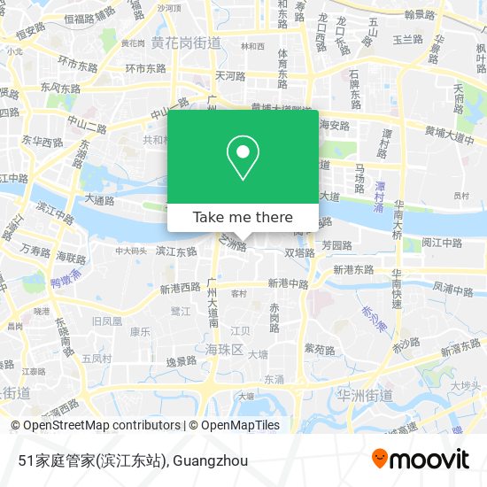 51家庭管家(滨江东站) map