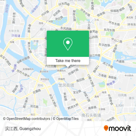滨江西 map