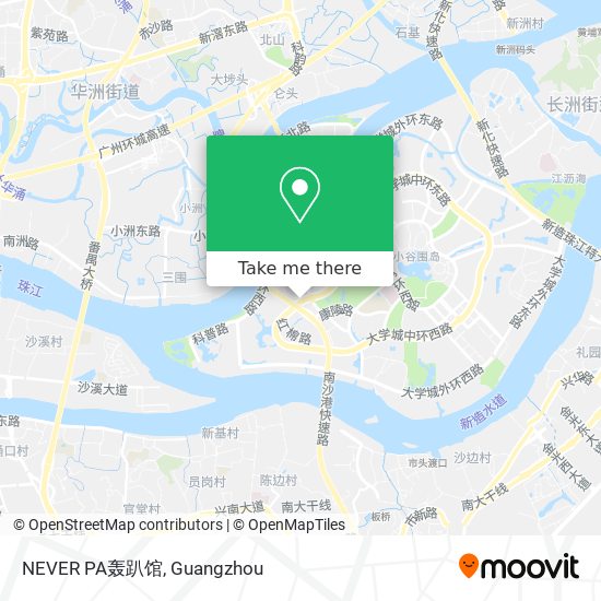 NEVER PA轰趴馆 map