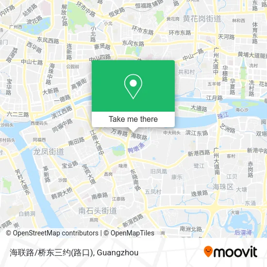 海联路/桥东三约(路口) map