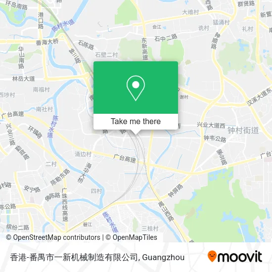 香港-番禺市一新机械制造有限公司 map