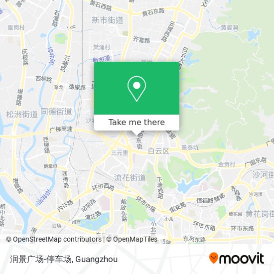 润景广场-停车场 map