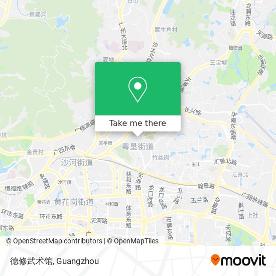 德修武术馆 map