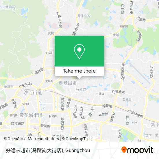 好运来超市(马蹄岗大街店) map