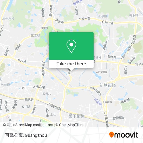 可馨公寓 map