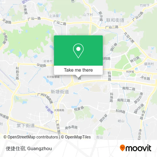 便捷住宿 map