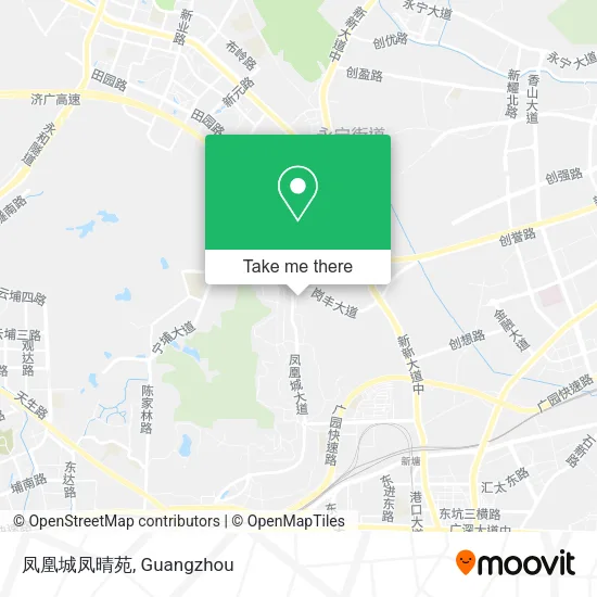 凤凰城凤晴苑 map